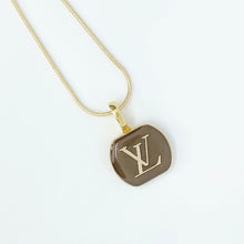 Load image into Gallery viewer, Repurposed LV Brown Necklace