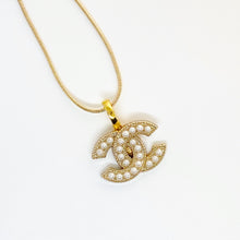 Load image into Gallery viewer, Repurposed CC Pearl Necklace