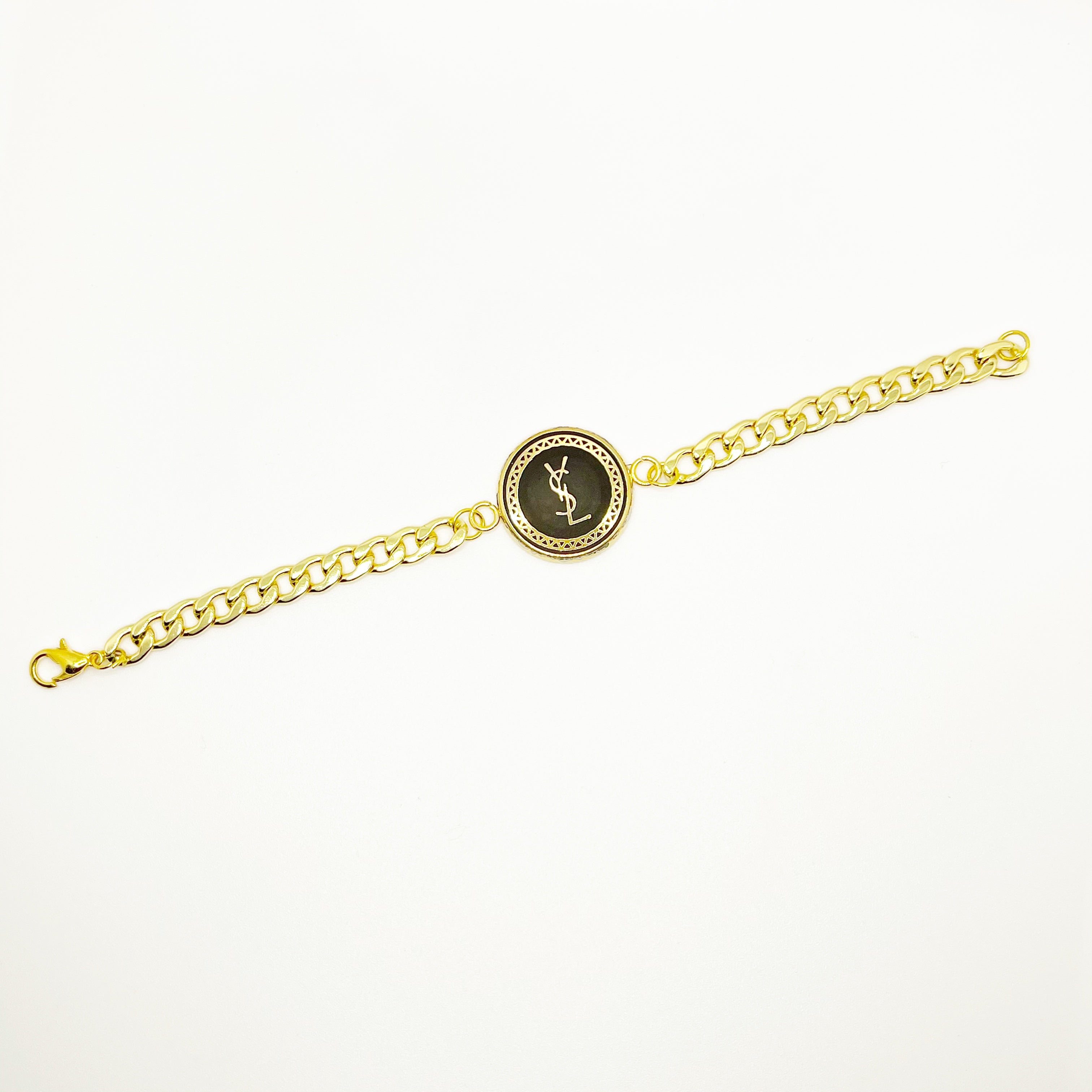 Yves Saint Laurent Fashion Bracelets for sale | eBay COPY - YSL BRACELET EUC main image 2