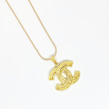 Load image into Gallery viewer, Repurposed CC Gold Necklace
